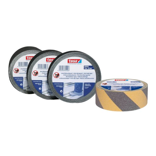 Antisklitape Tesa 60950 15 m x 50 mm, svart